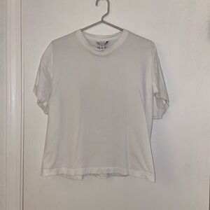 Top shop Boxy cropped white tshirt
